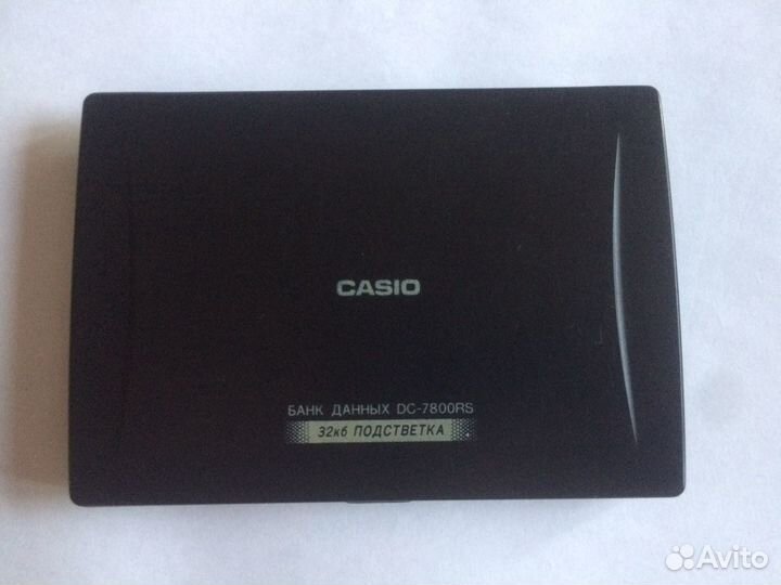 Банк данных Casio DC-7800RS