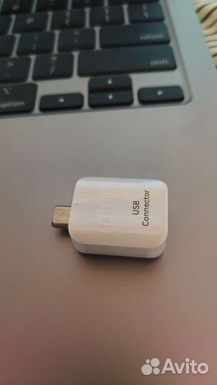 Переходник micro USB (папа) на USB (мама) оригинал