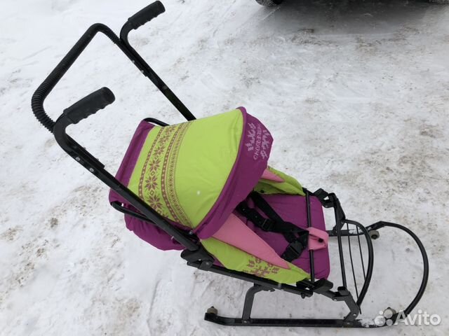 Коляска санки