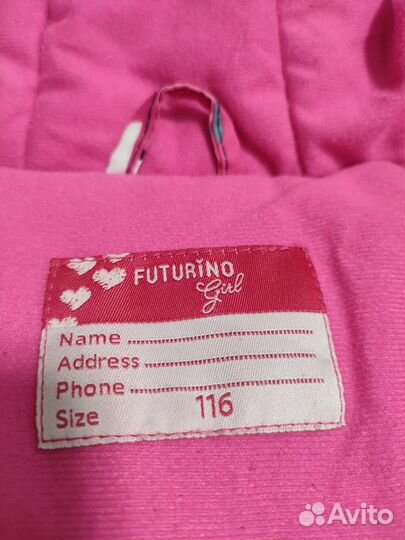 Комбинезон зима для девочки 116