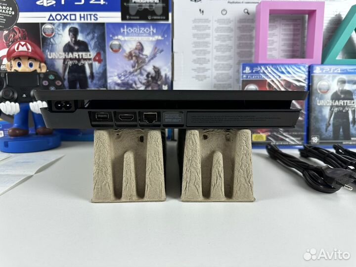 Sony PS4 slim 500gb полный магазинный комплект