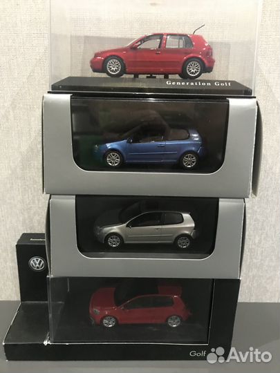 Модели авто Volkswagen VW в масштабе 1:43