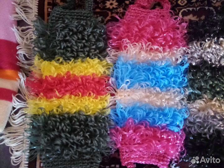 Мочалка ручной работы