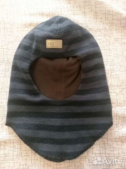 Шапка шлем демисезонный для мальчика