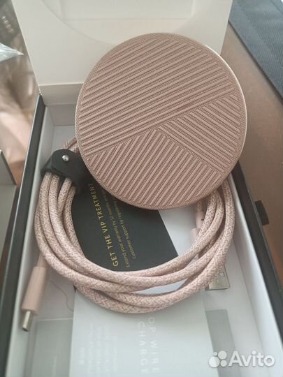 Native Union Drop Wireless Charger, rose