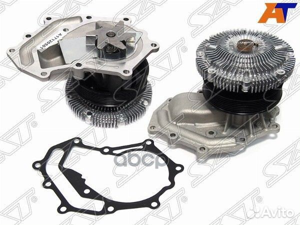 Вискомуфта в сборе с помпой ZD30DDTi nissan TER