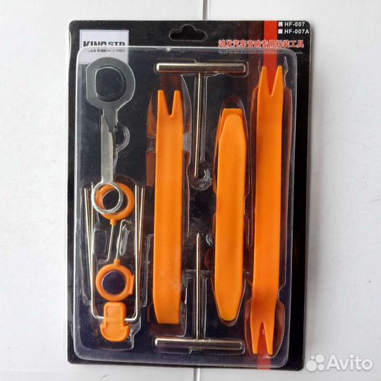 Набор съемников для демонтажа панелей и клипс