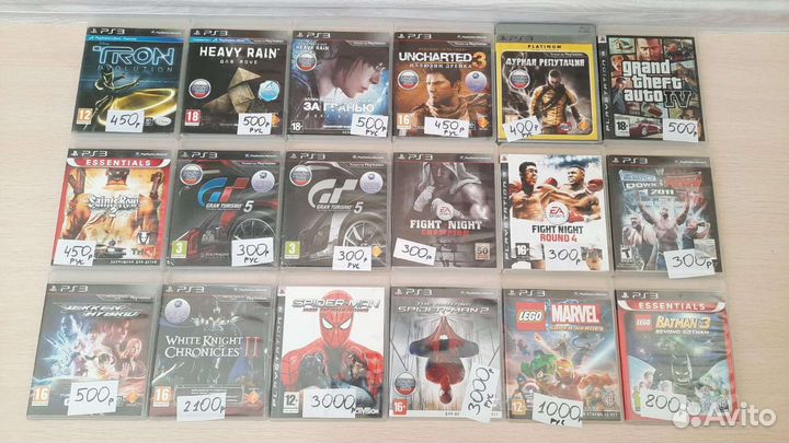 Диски PS3 лицензия PlayStation 3