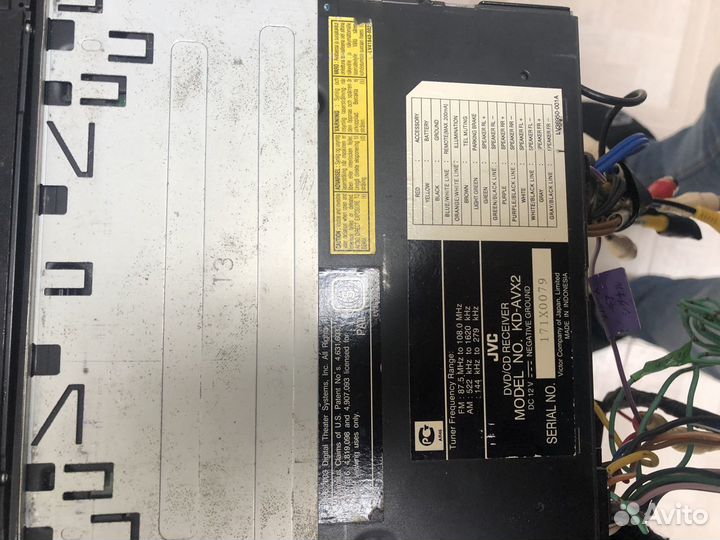 Магнитола jvc KD-AVX2