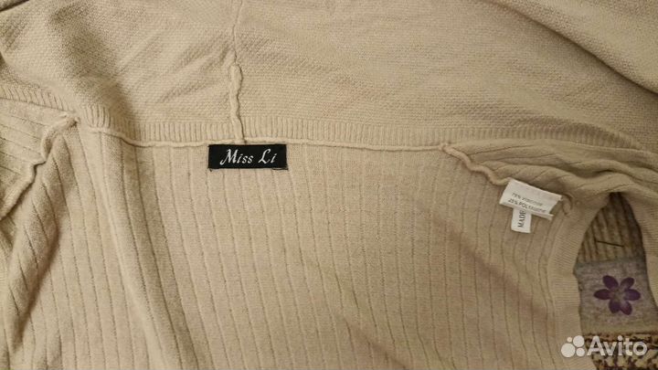 Жилет накидка