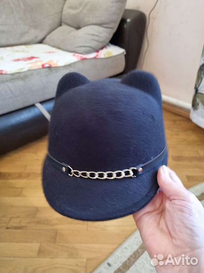 Шляпа фетровая женская