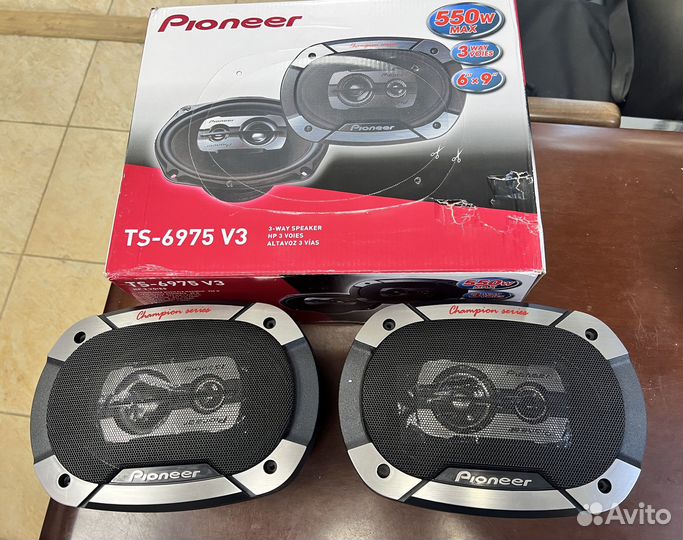 Колонки динамики авто Pioneer TS-6975 V3 овалы