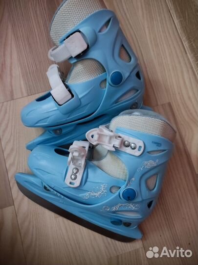 Коньки детские раздвижные 26 31