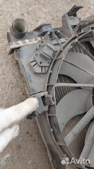 Renault kangoo 2 кассета радиаторов