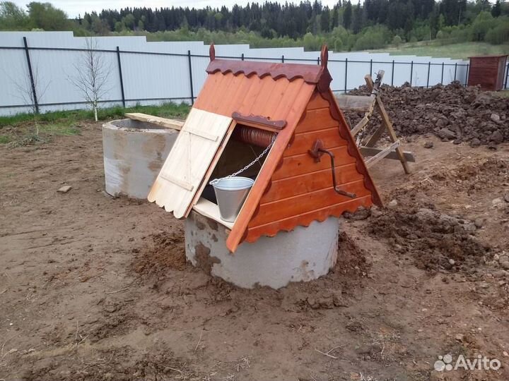 Бурение колодцев машиной