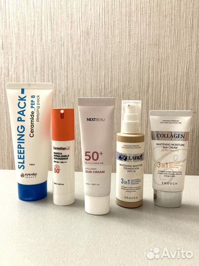 Пакетом: корейские кремы с spf