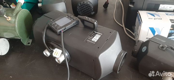 Автономный отопитель сухой фен 8квт 12в 24в