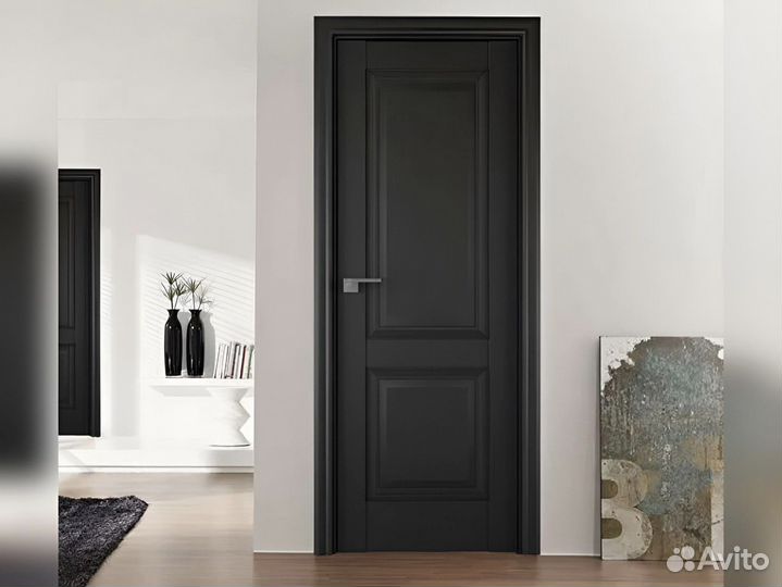 Двери межкомнатные глухие из массива