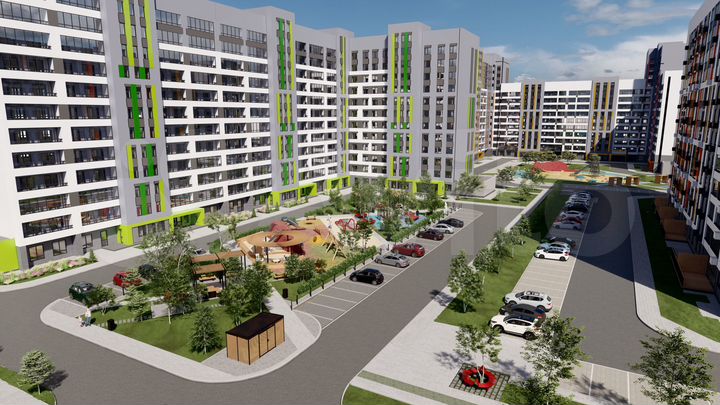 2-к. квартира, 40,9 м², 12/12 эт.