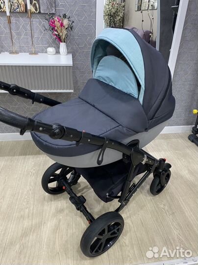 Коляска 3 в 1 (гелиевые колеса) доставка