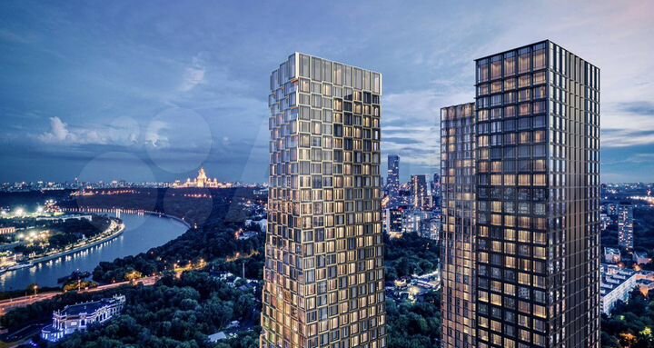 2-к. квартира, 62,4 м², 34/41 эт.