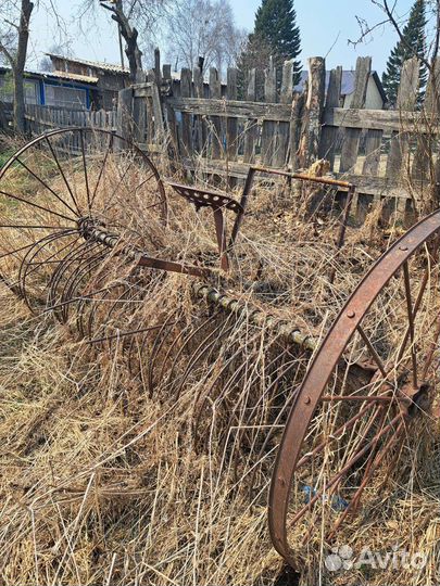 Прицепные грабли