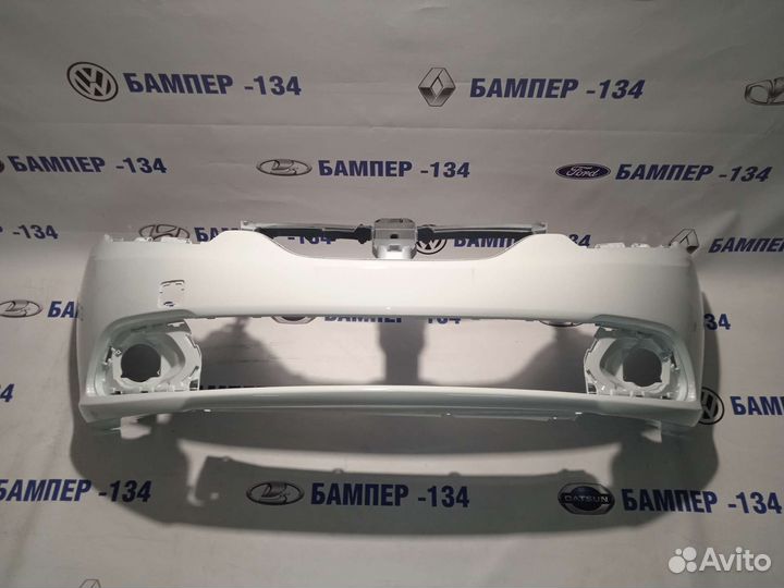 Бампер передний renault logan 2 Белый