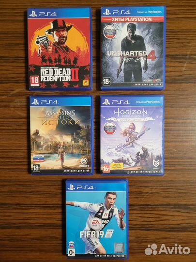 Игры для приставок ps4