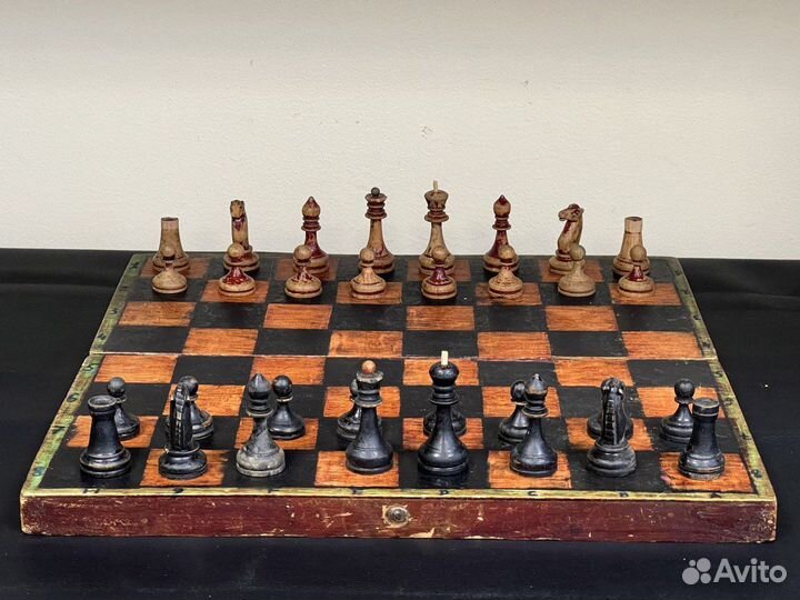 Шахматы старинные 1950-е года