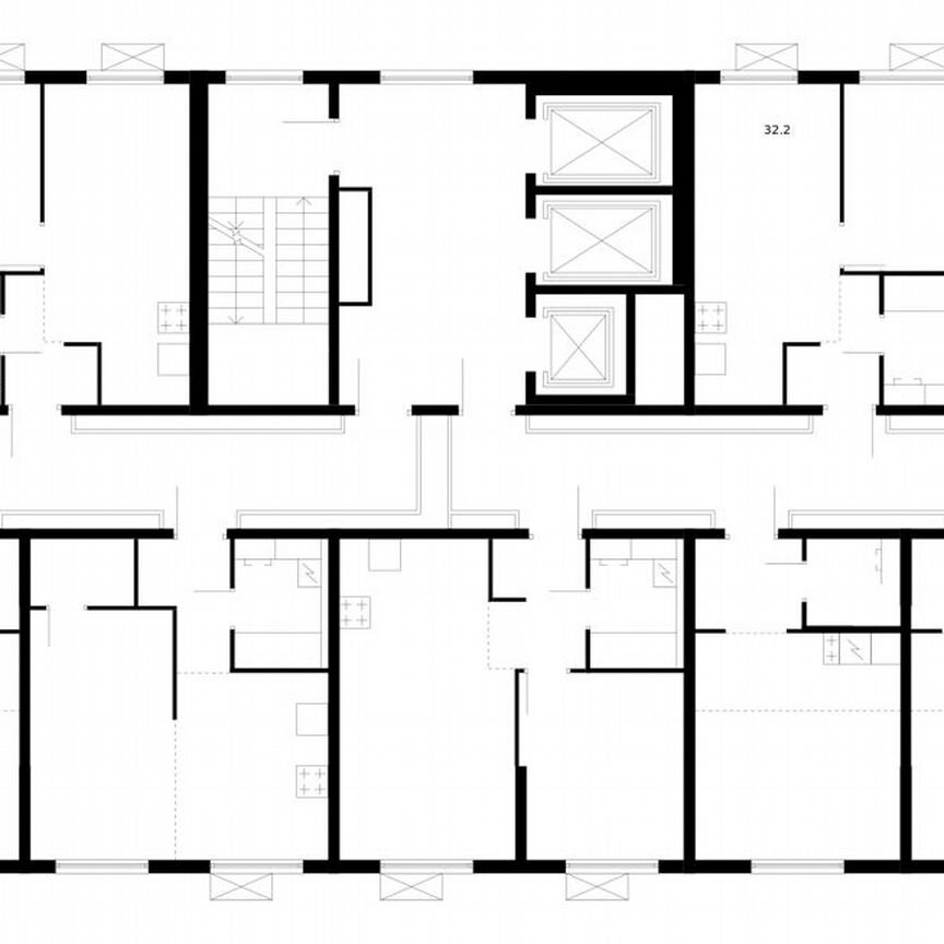 2-к. квартира, 53,6 м², 11/25 эт.