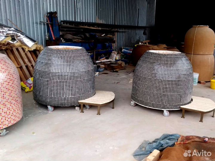 Тандыр из кирпича