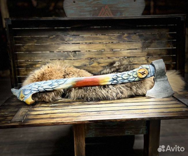 Топор кованый ручной работы
