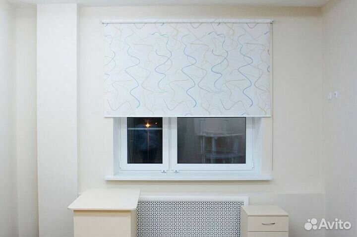 Рулонные шторы на окна и балкон