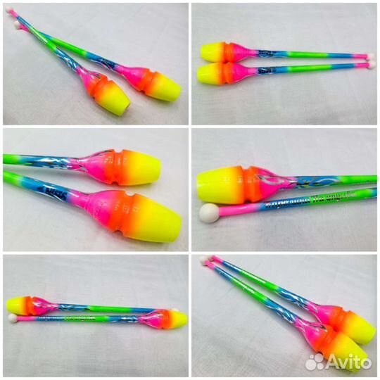 Аэрография, обмотка булав обруча