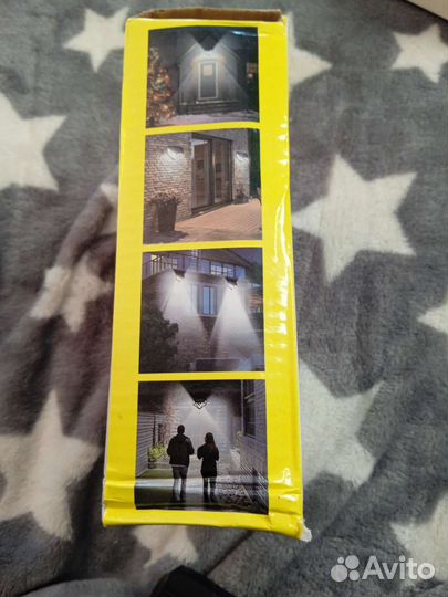 Фонарь на солнечной батарее новый