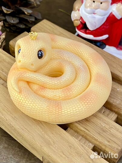 Мыло ручной работы, символ 2025 змея