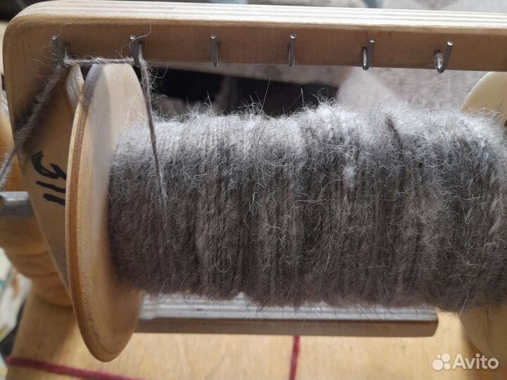 Прядение собачьего пуха