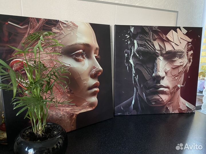 Картина Стекляные люди