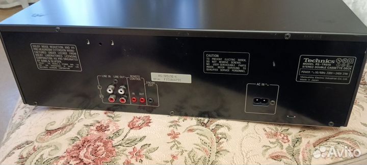 Кассетная дека technics 515