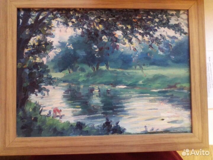 Картина ручной работы, масло