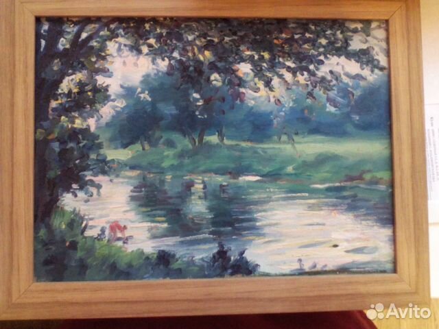 Картина ручной работы, масло