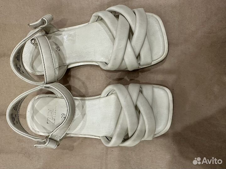 Босоножки zara для девочки