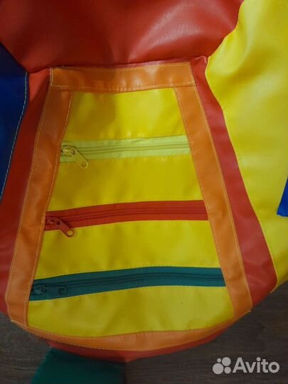 Детский пуфик-бизиборд