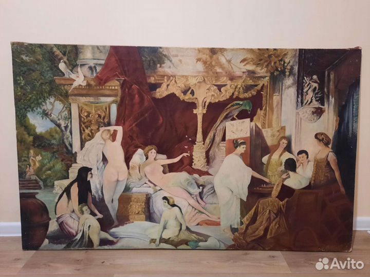 Картина антиквариат 