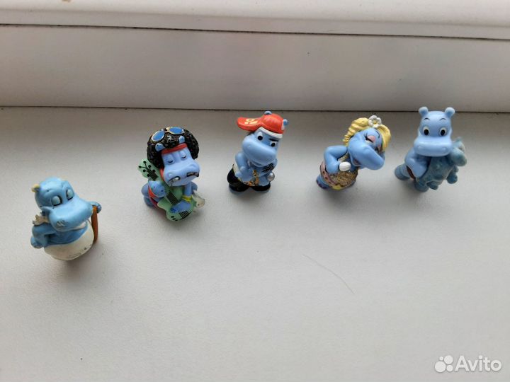 Фигурки бегемотов
