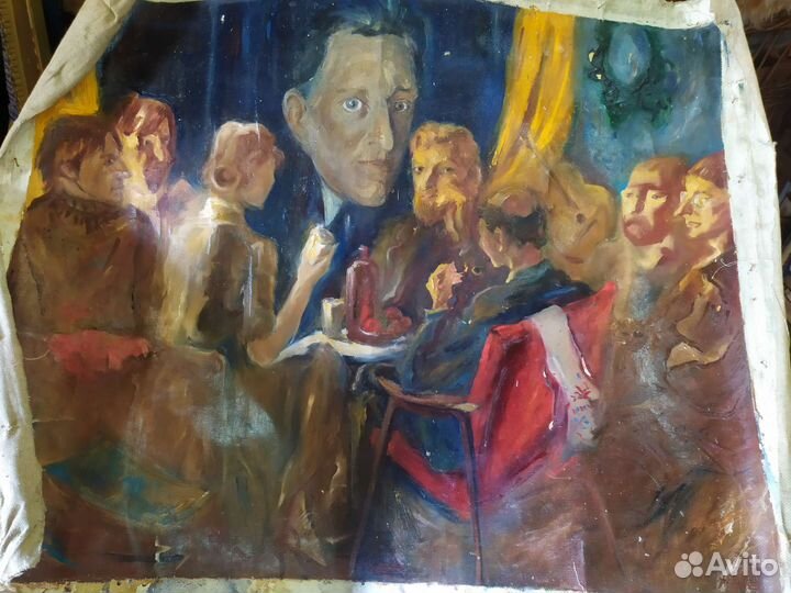 СССР картина холст масло Ю. А. Арбузов