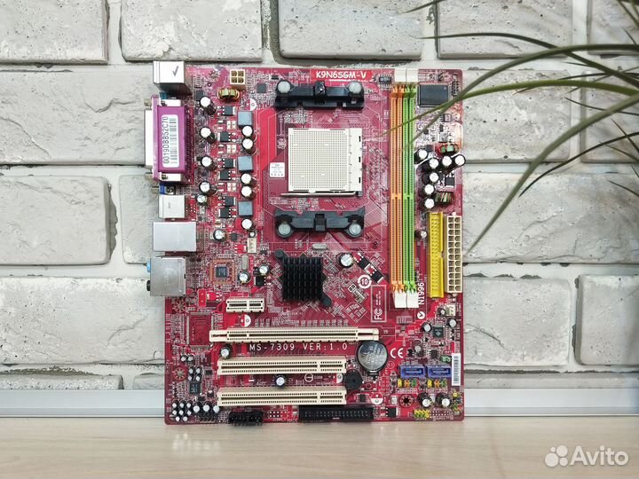 AM2 MSI K9N6SGM-V (Для Athlon 64 X2)