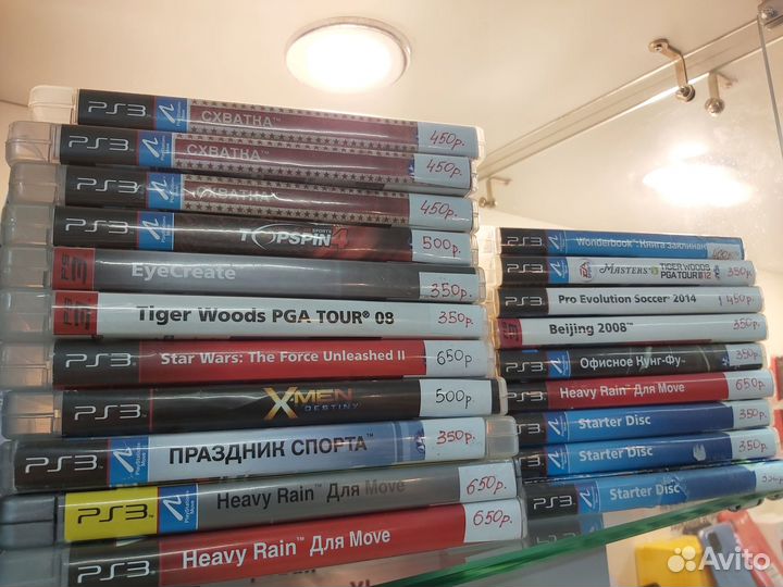 Огромное количество игр на легендарную PS3