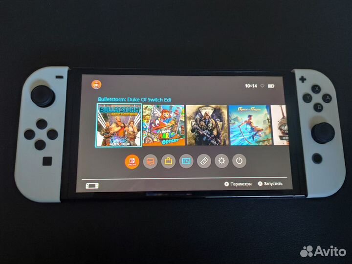 Nintendo switch oled прошитая чип