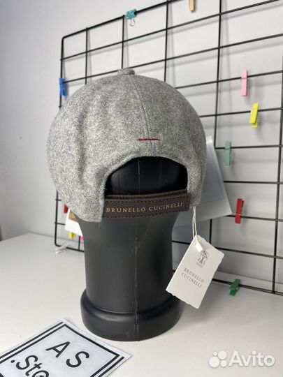 Brunello Cucinelli кепка шерсть